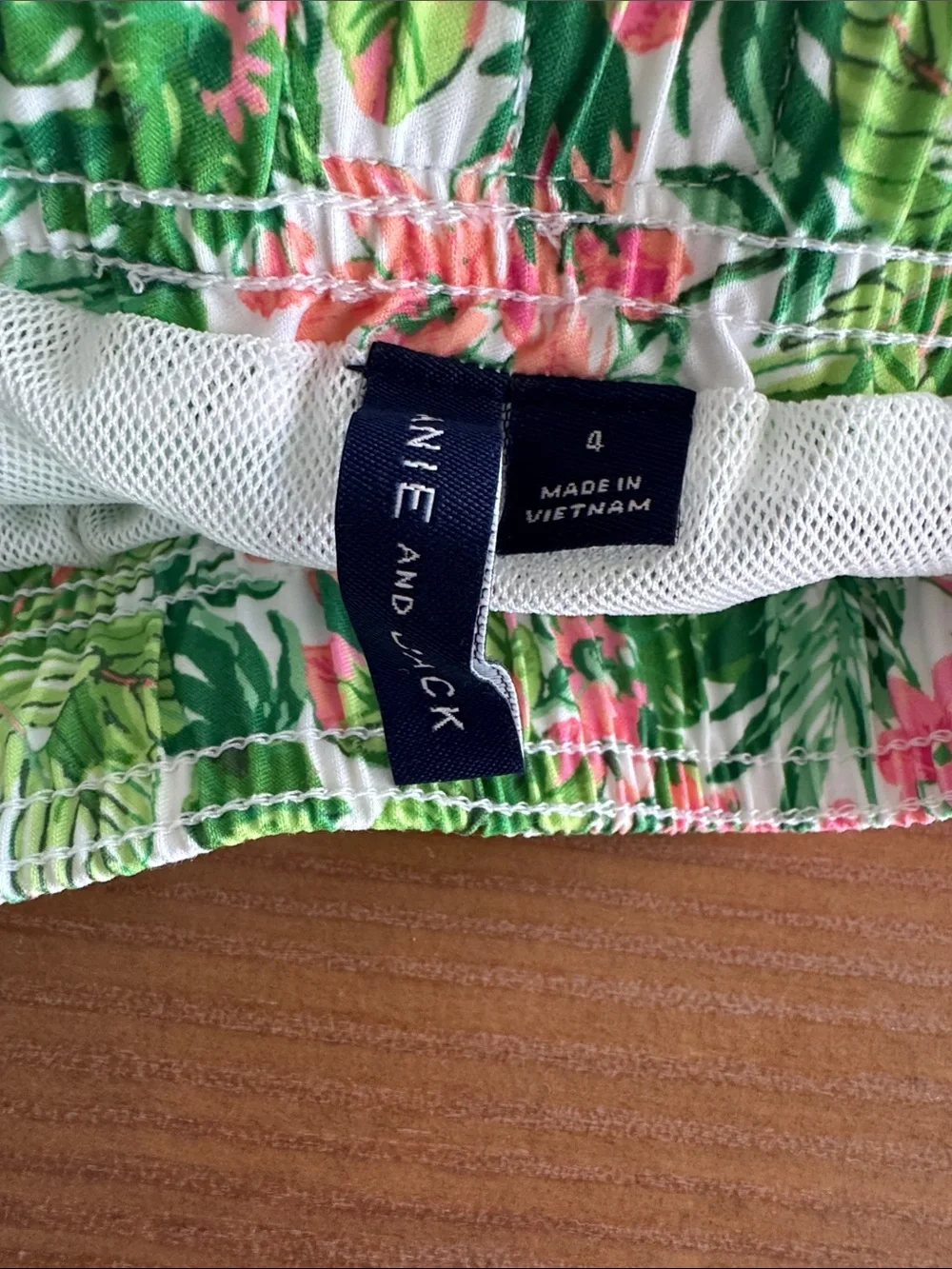 Janie and Jack tropical fabric summery